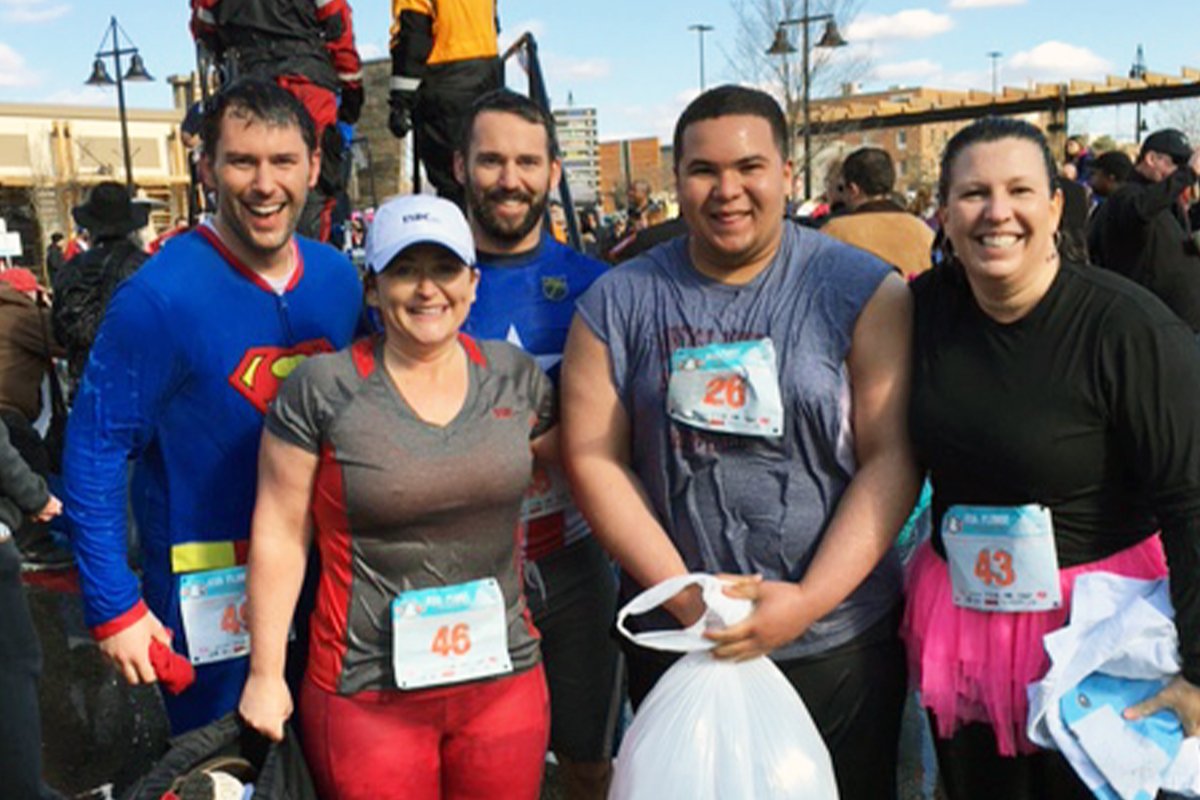 Polar Bear Plunge with the Special Olympics