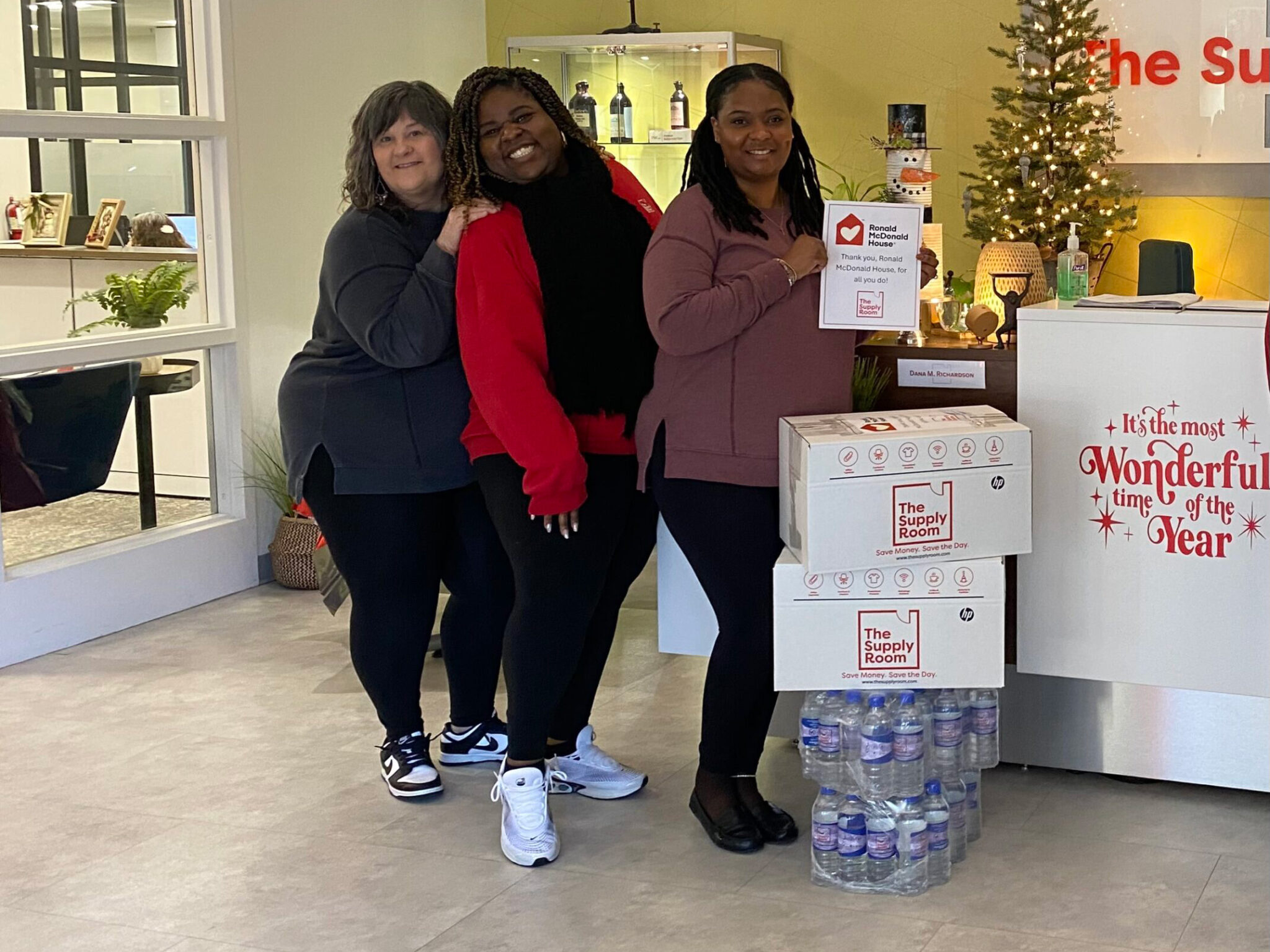 Ronald McDonald House & The Supply Room Donation Collaboration