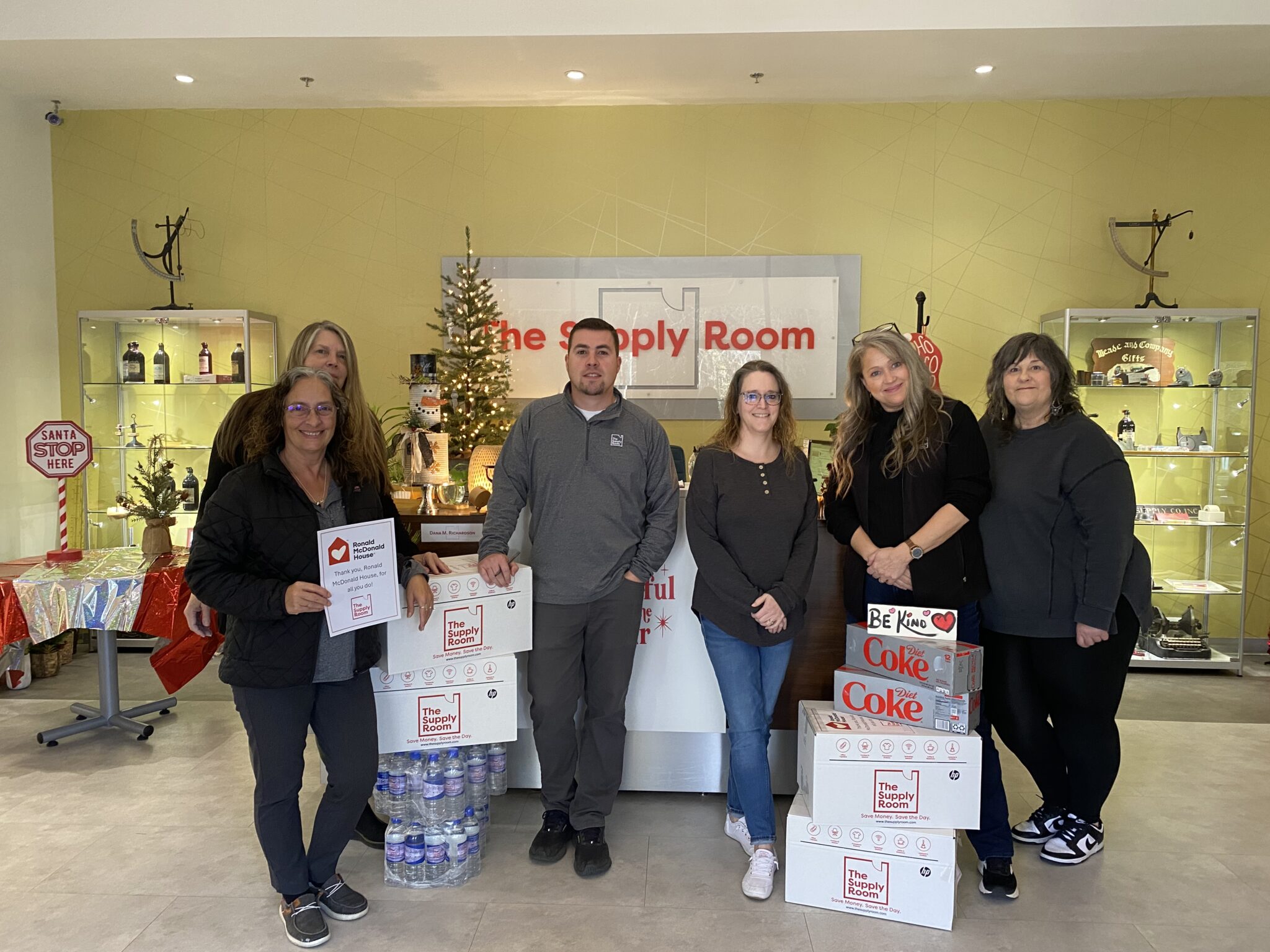 Ronald McDonald House & The Supply Room Donation Collaboration